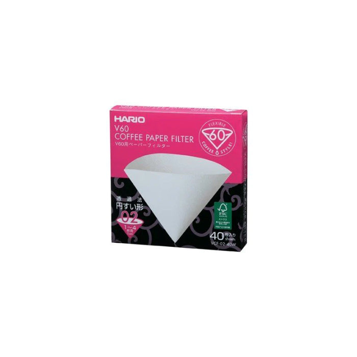 HARIO V60 PAPER FILTER 02 (40 pack)