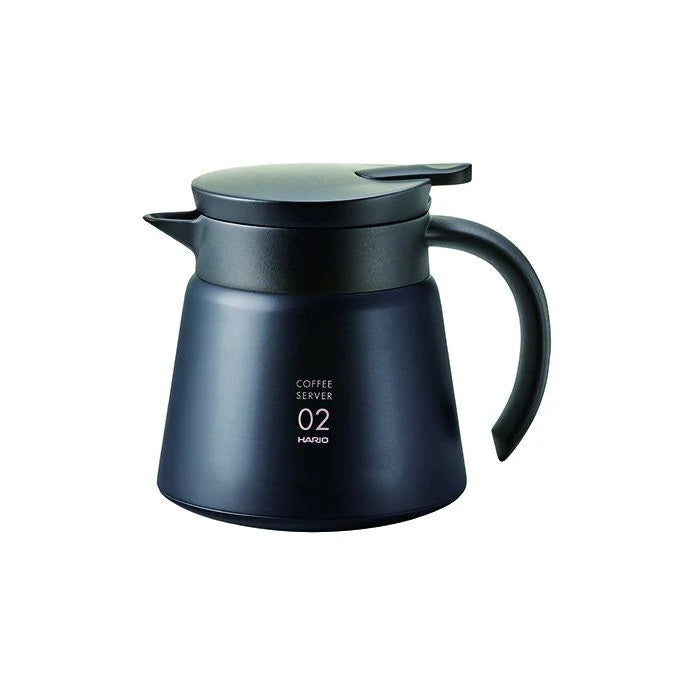 HARIO V60 INSULATED STAINLESS SERVER (BLACK) (600ml)